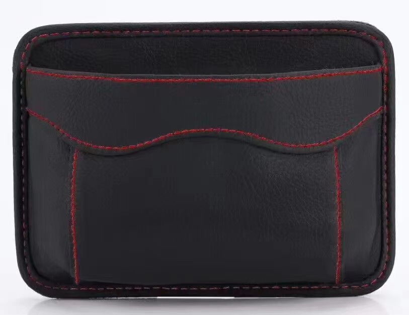Cross-Border Car Phone Holder, In-Car Adhesive Small Storage Bag, Storage Pouch, Card Holder, Direct from the Factory