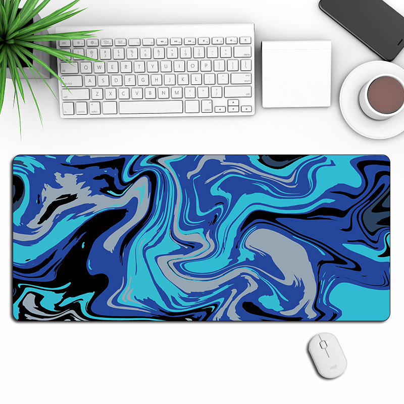 Alfombrilla de ratón de textura japonesa abstracta al por mayor regalo publicitario deportes electrónicos fabricante de alfombrillas de mesa grande alfombrilla de ratón mousepad