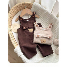 G 78380 Cotton corduroy baby overalls ��о�q��ͨ�냺����ѝ