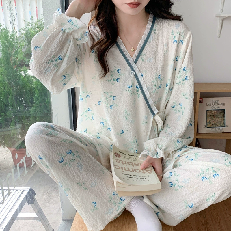 Autumn pijama, summer long-sleeve, thin set