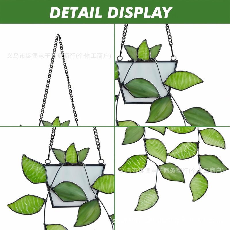 2D Flat Cross-Border Plant Light-Catching Ornament, Colorful Acrylic Plant Window Hanging, Unique Nature Enthusiast Item 2D Flat Cross-Border Plant Light-Catching Ornament, Colorful Acrylic Plant Window Hanging, Unique Nature Enthusiast Item
