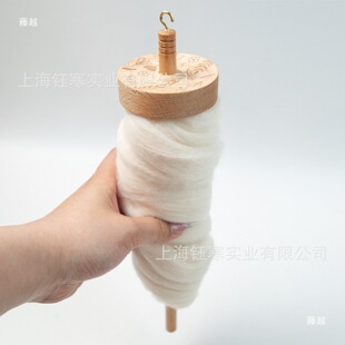 drop spindle in wooden���N���� ë�������������� �ֻ�ë������
