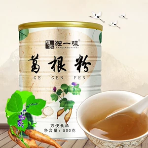[葛根粉500g/罐深山葛根柴散装葛根即食代餐粉葛粉咱家良品]