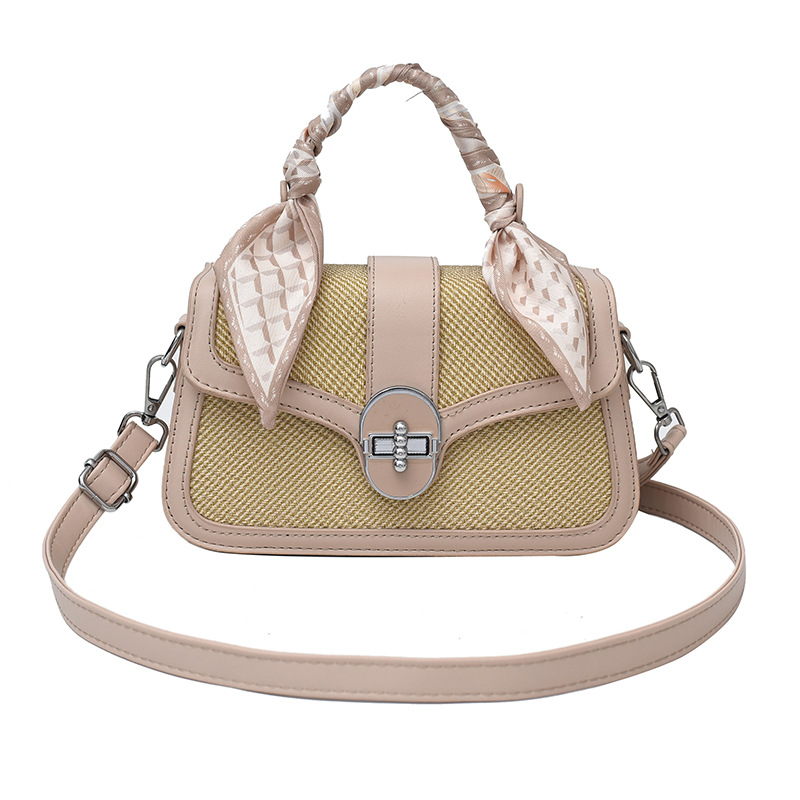 Bolsos para mujer 2025 nuevo estilo costura de color en contraste bolso cuadrado pequeño portátil textura de alta calidad moda moda bolso de mensajero de un solo hombro