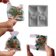 DIY 金魚ウォーターバッグ半立体接着剤モールドシリコーンシミュレーションマイクロ風景充填シリコーンミラーモールド Youyou
