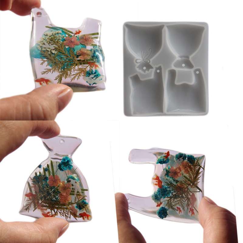 DIY 金魚ウォーターバッグ半立体接着剤モールドシリコーンシミュレーションマイクロ風景充填シリコーンミラーモールド Youyou|undefined