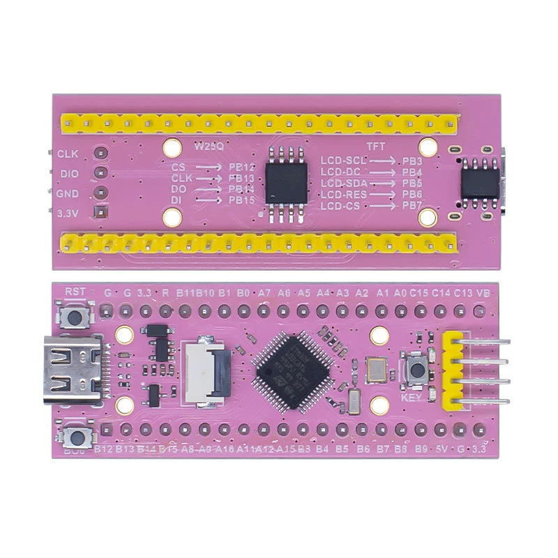 Импортированная оригинальная ST-микросхема STM32F103C8T6 плата разработки с TFT экран 0.96-дюймовый LCD микроконтроллер ARM