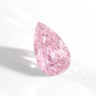 Cherry pollen cultivates diamond IGI water drop 1/2/3/5ct pear-shaped 18K diamond ring laboratory synthetic bare stone color
