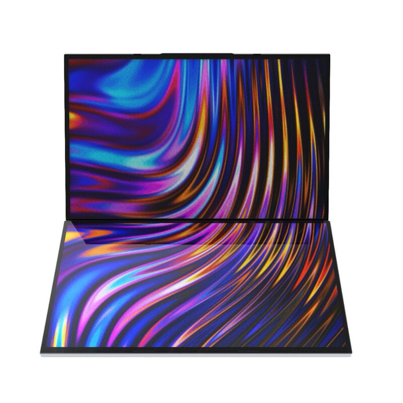 Core I5-12450H Dual-Screen 16inch + 16inch 10-Finger Touch Computer for Business Office Designers Wholesale