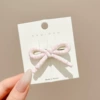 2# bow [pink plaid]