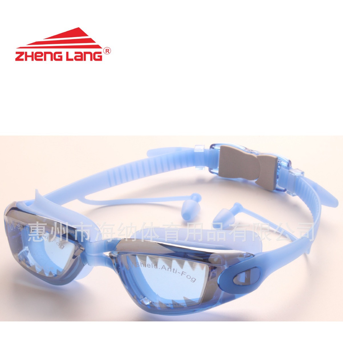 물에 쉽게 침투하지 않고 귀마개가 쉽게 떨어지지 않는 검정색 성인용 고화질 코팅 수영 고글, 남성용 및 여성용 캐주얼 피쉬투스 패턴 고글