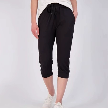 2025 трансграничные европейские и американские амазонки wish AliExpress Ebay сплошной цвет обтягивание талии шнурка укороченные брюки женщины