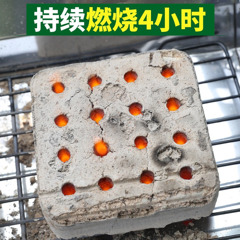 Barbecue charcoal outdoor barbecue charcoal resistant to burning mechanism charcoal charcoal barbecue charcoal fruit charcoal barbecue skewers fast burning 4