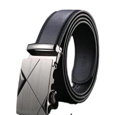 Men's belt automatic buckle for young and middle-aged people's trousers belt business versatile casual young people's belt brings a new trend