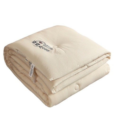 A-type raw cotton soybean fiber quilt for spring and autumn, thick winter quilt, all-season student quilt, wholesale event gift quilt