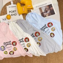 儿童防晒衣原田治卡通印花宝宝皮肤衣男童女童冰凉防晒外套UPF50+