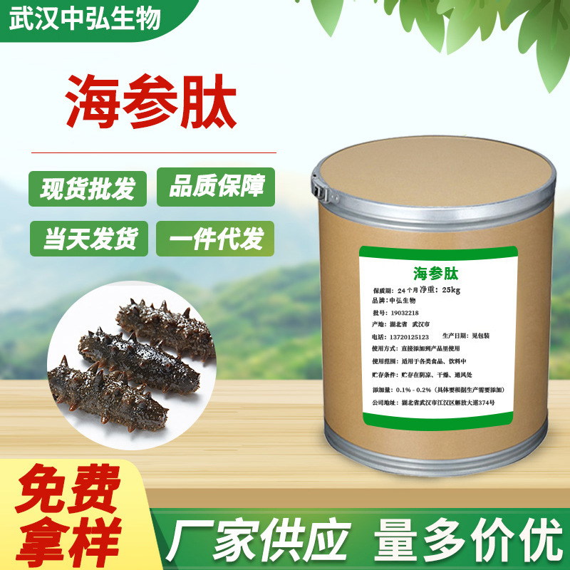 厂家批发食品用料活性肽海参肽 98% 海参肠肽小分子肽 海参蛋白肽