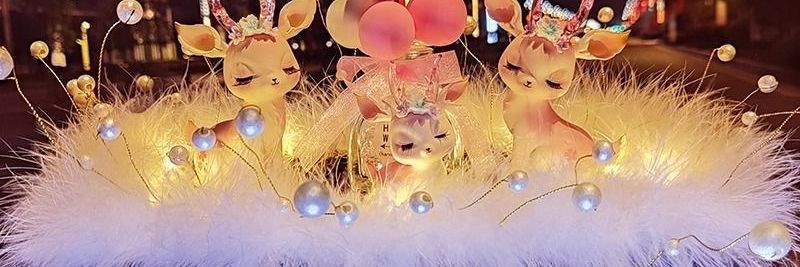 High-end car interior decoration accessory 2026 model, "Safe Journey" dashboard goddess deer new car air freshener