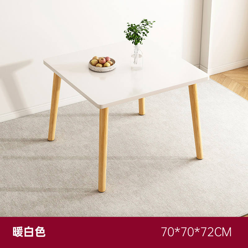 ♀▲☼✚▲♀【메인 사진★사각테이블] 웜화이트 70*70*72cm♀▲☼✚▲♀