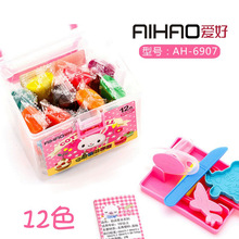 ����Сѧ����Ƥ����װ12ɫ����ճ��������Ƥ��diy��ͯ���