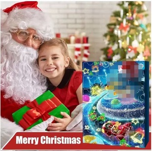 Cross-Border New Lilo and Stitch Christmas Advent Countdown Calendar Box 24Pcs Gift Calendar Blind Box