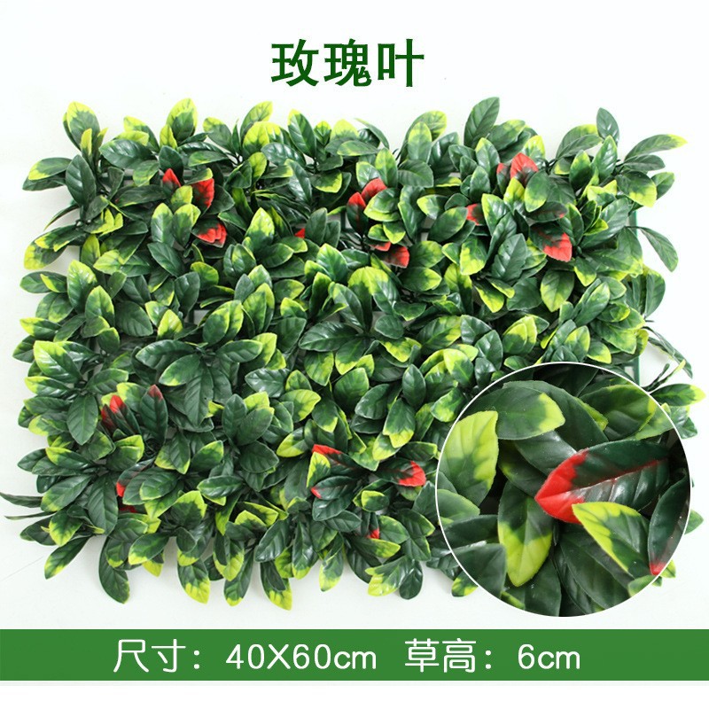 Planta artificial pared de fondo pared cifrado plástico césped eucalipto puerta cabeza interior decoración planta flor pared verde planta pared