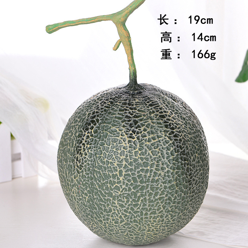 Champagne color round cantaloupe (green)