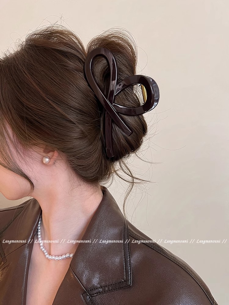 PC-Material Haargreifer Große Größe für volles Haar Haarspange Damen Hinterkopf Hai-Clip Neues Modell Hochwertiges Haarzubehör