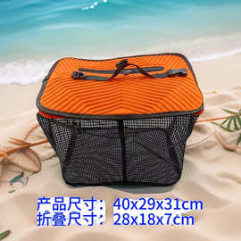 浮水鱼护鱼篓海钓新款收纳包便携塑料速干鱼网袋鱼护袋