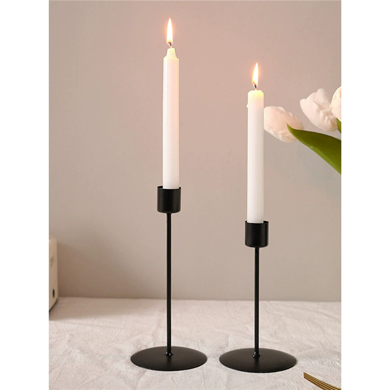 Скандинавский стиль кованый подсвечник европейский подсвечник подсвечник ужин реквизит романтический светильник подставка для подсвечников американский