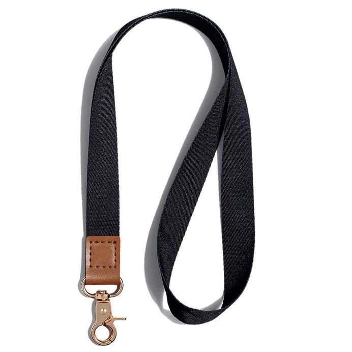 Suministro directo de fábrica transferencia térmica llavero cordón perezoso cuero poliéster correa de muñeca Halter teléfono móvil insignia cordón largo