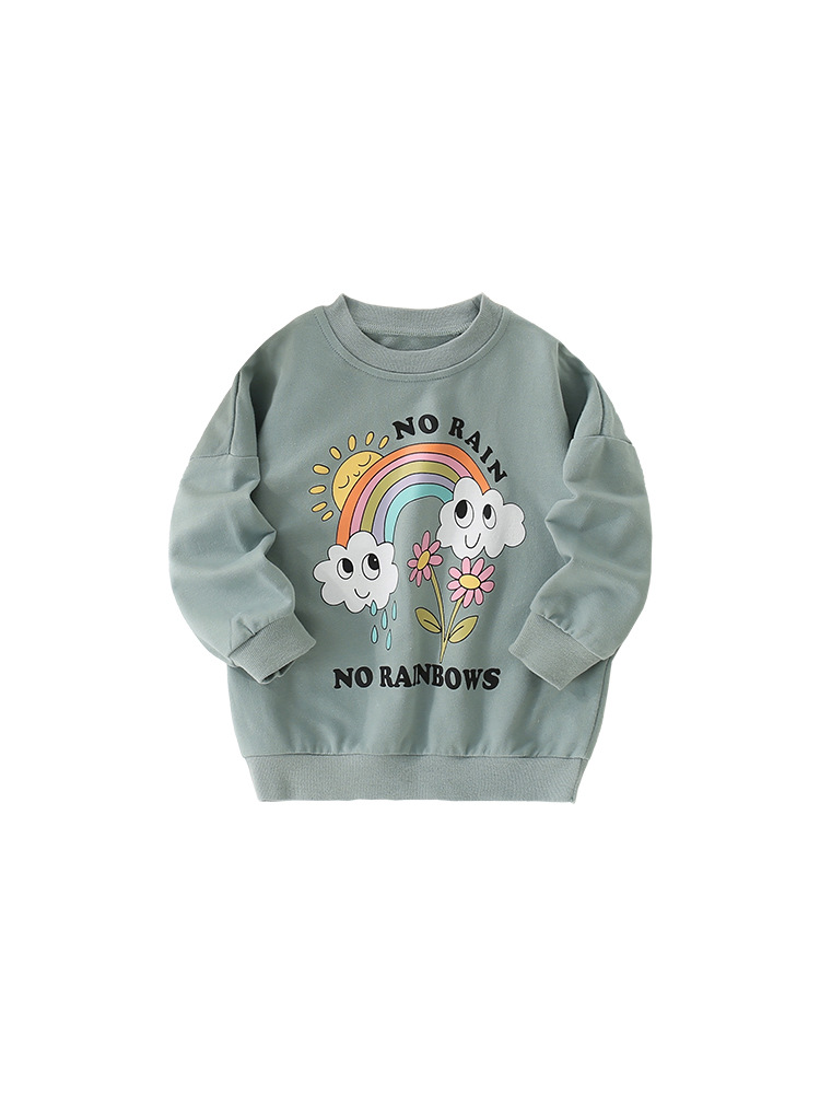 Malwee chaqueta de niñas otoño y invierno nuevo estilo europeo y americano chaqueta de cuello redondo para niños