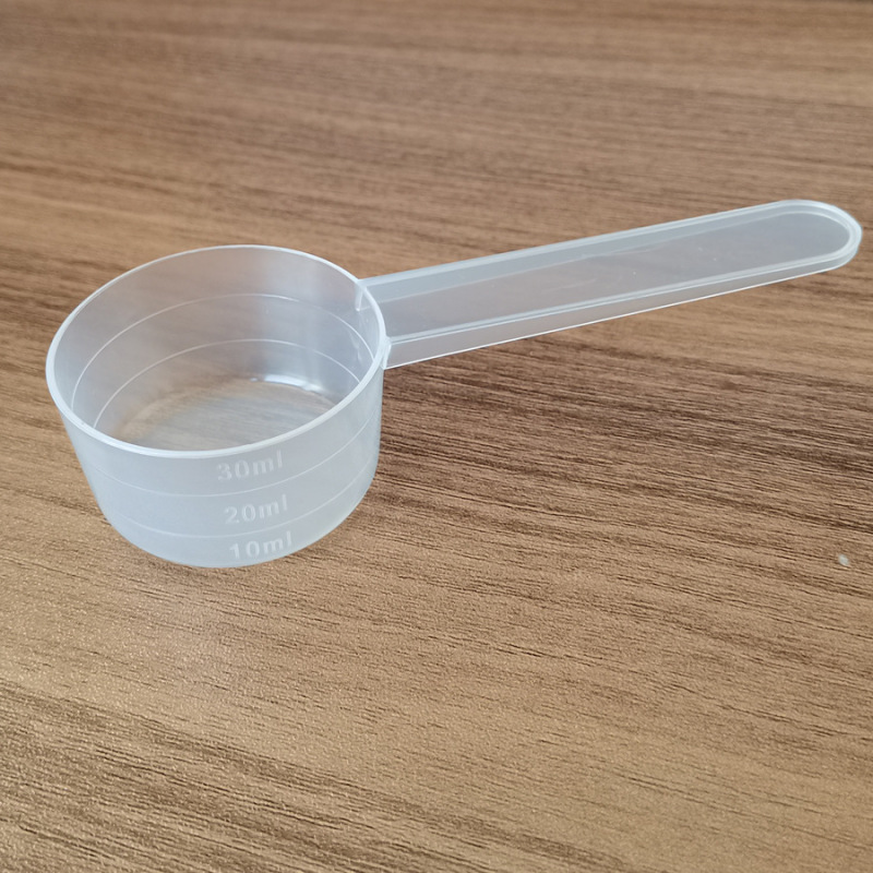 粉剂勺PP药剂定量勺洗衣粉20/25克30g带刻度透明塑料勺子烘焙量勺|undefined