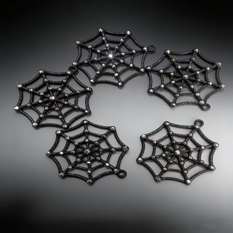 Spider Web Halloween Props Wholesale Spider Felt Fine Powder Direct Sales Handmade Materials Accessories Cross-Border Spider Web Halloween Props Wholesale Spider Felt Fine Powder Direct Sales Handmade Materials Accessories Cross-Border