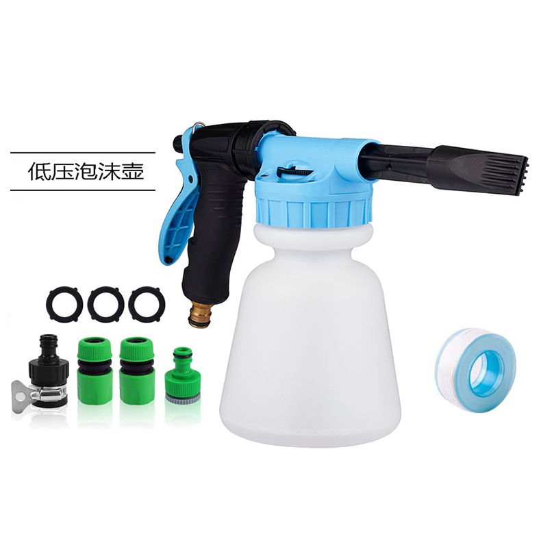 跨境工厂直销家用花园泡沫壶PA壶洗车低压泡沫枪清洁专用喷枪