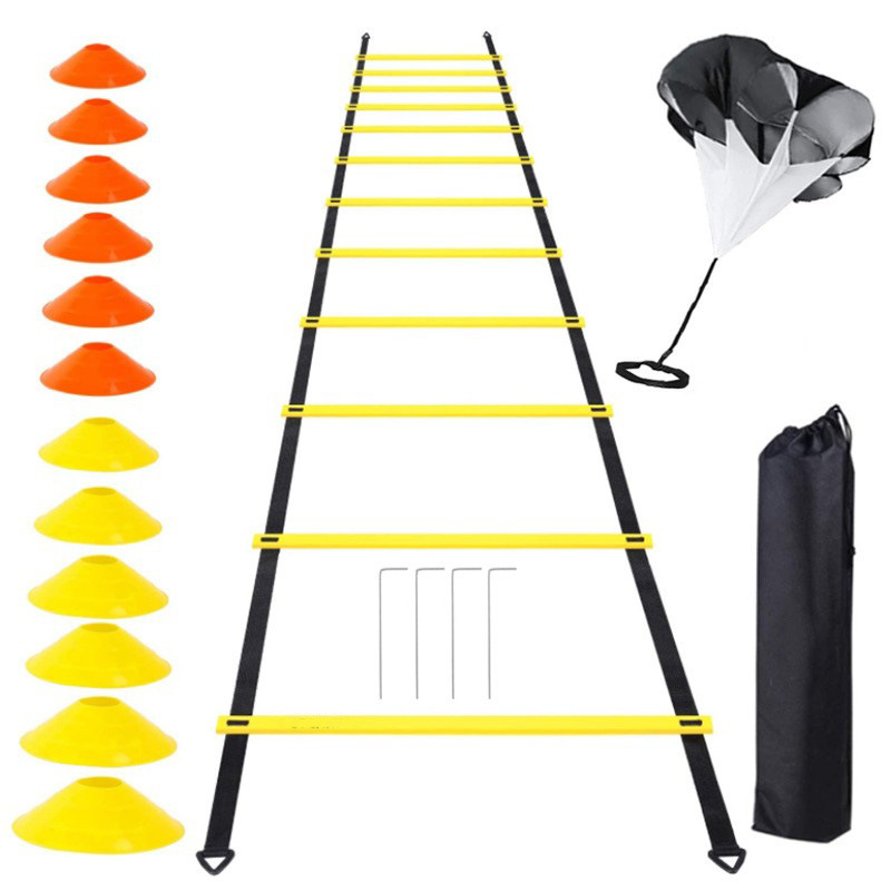 Set de Escalera de Agilidad para Fútbol de PE para Entrenamiento y Deportes
