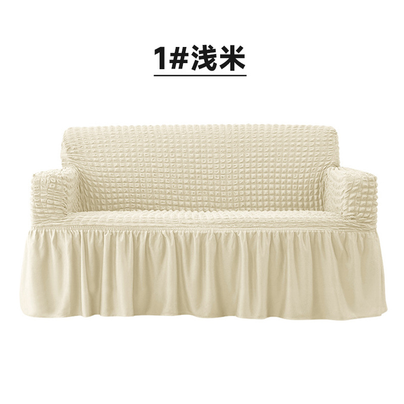 Amazon venta caliente espuma hilo sofá cubierta universal engrosado cubierta de sofá todo incluido cubierta de sofá simple cubierta de sofá