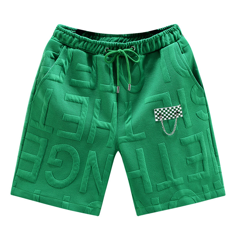 Plus Size Men's Summer Loose Shorts Trendy Five-Point Beach Pants Casual Mid-Length Fashion_viptrois.com