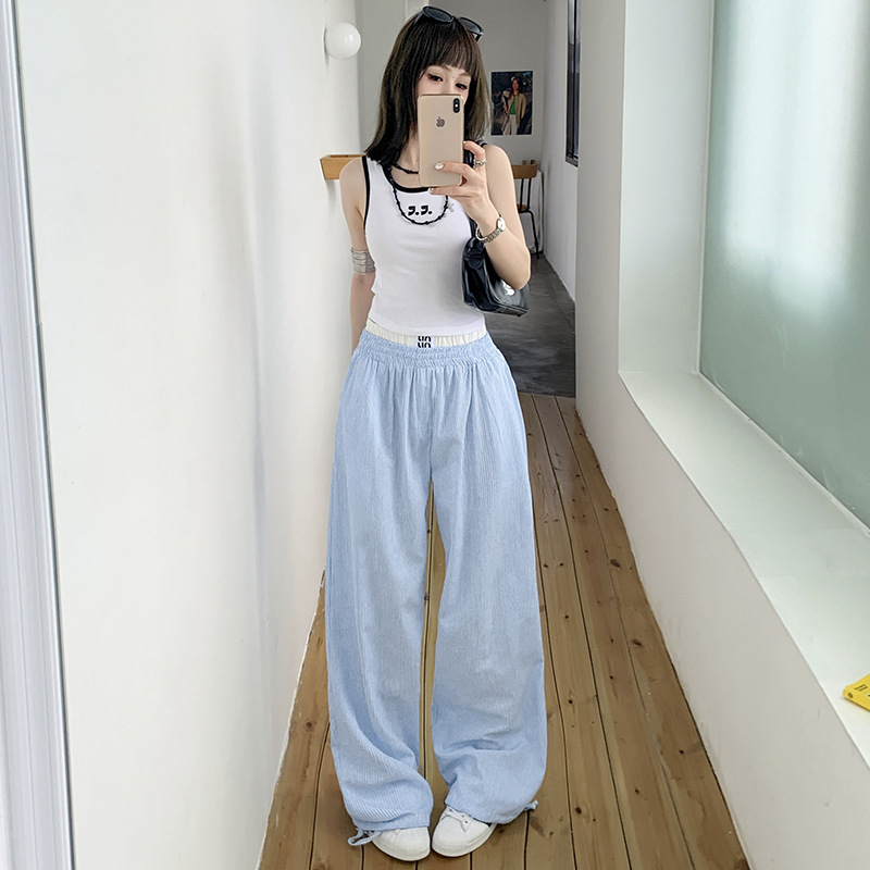 Blue trousers