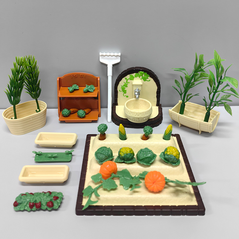 전원풍 세트 [컬러 박스/미니어처 모델]