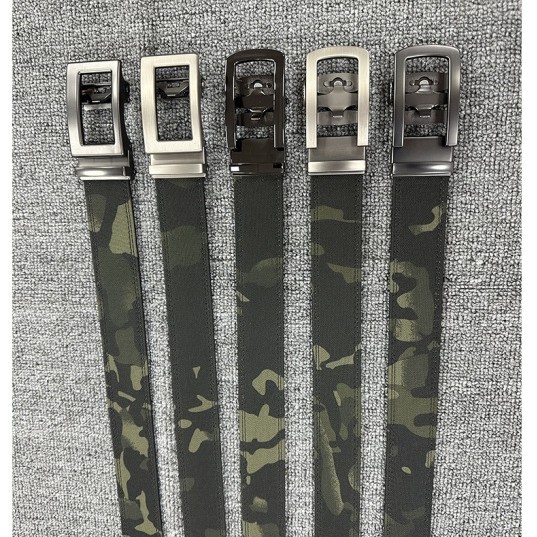 外贸定制皮带广州男士休闲百搭款批量印LOGO刻字定制腰带货源迷彩