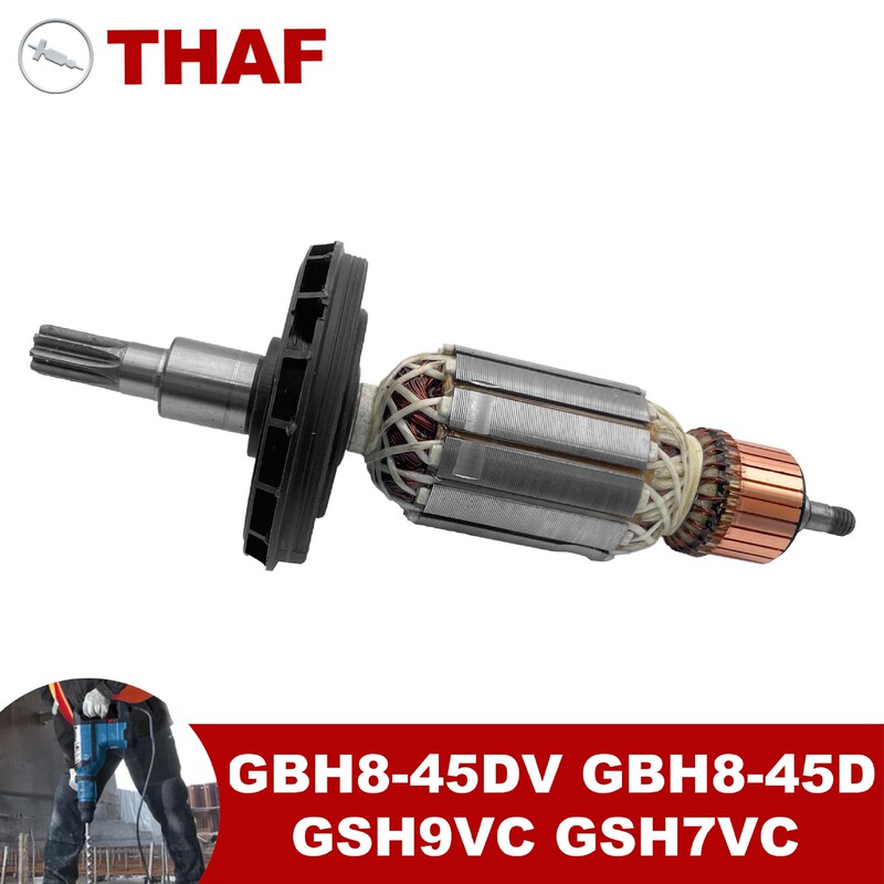 ボッシュハンマーGBH8-45DV用GBH8-45D GSH7VC GSH9VCローター|undefined