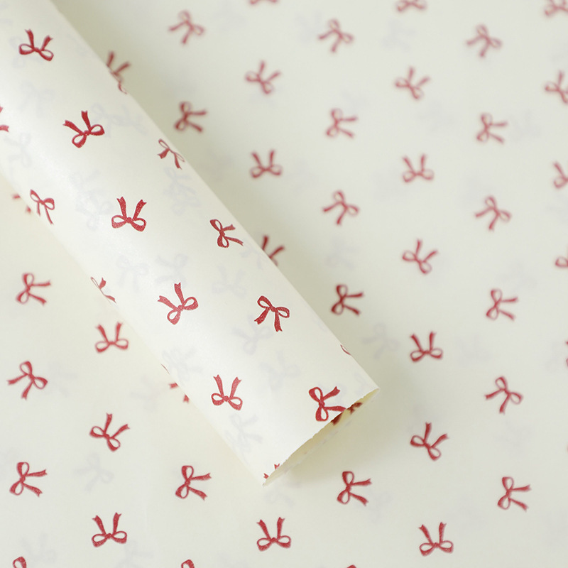 Papel de envolver de papel rosa de Sydney florería ramo de papel de embalaje al por mayor material de embalaje floral paquete de nudo de mariposa papel de flores