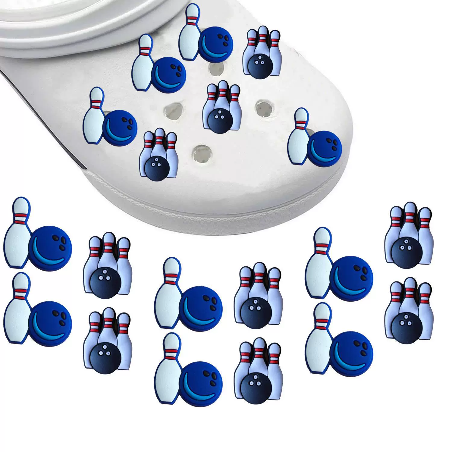 Лучшие продаваемые на Etsy аксессуары для обуви своими руками: шармы для обуви из ПВХ пластика, пряжки для клогов для праздничных вечеринок.