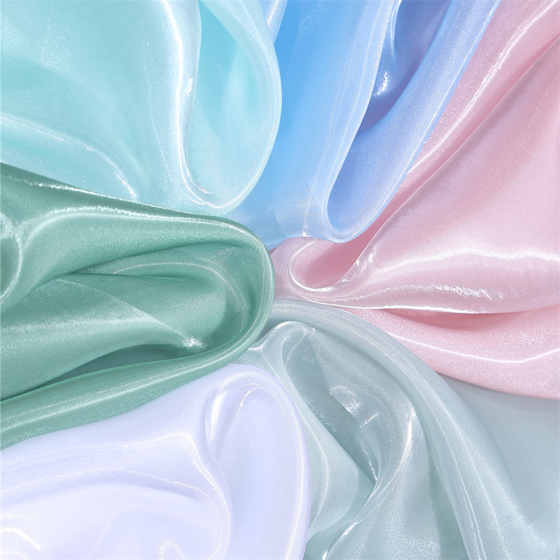 水光琉璃纱欧根纱布料网纱装饰纱汉服婚纱礼服裙纱设计师服装面料