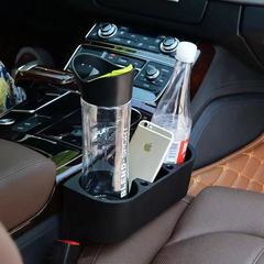 Cross-border automotive accessories teacup and water cup holder car seat beverage holder multi-function car seat gap storage box