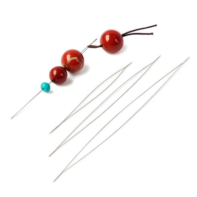 12g Weight Beading needle Home Textiles & Decor Type Beading needle Classification Metal Material Solid Color Pattern All Seasons Season Casual Style Casual Solid Color Metal Beading Needle 7