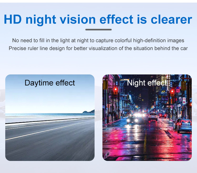 360-degree adjustable mini car rearview camera AHD1080p high-definition camera