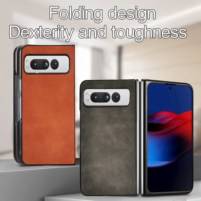 Google, compatible solid color phone case, protective case, folding screen