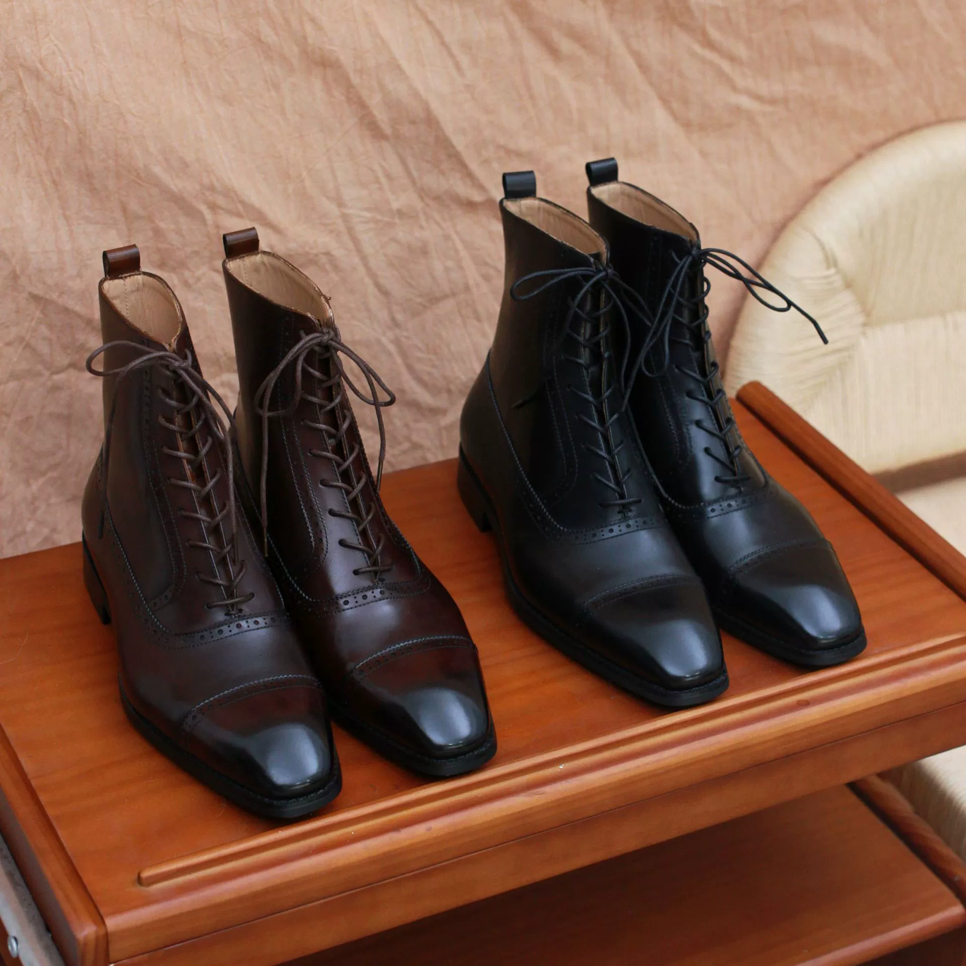 Осенние и зимние новые британские ретро туфли из натуральной кожи с заострением на толстой подошве сапоги Мартин сапоги дикие челси сапоги Оксфорд сапоги мужчины